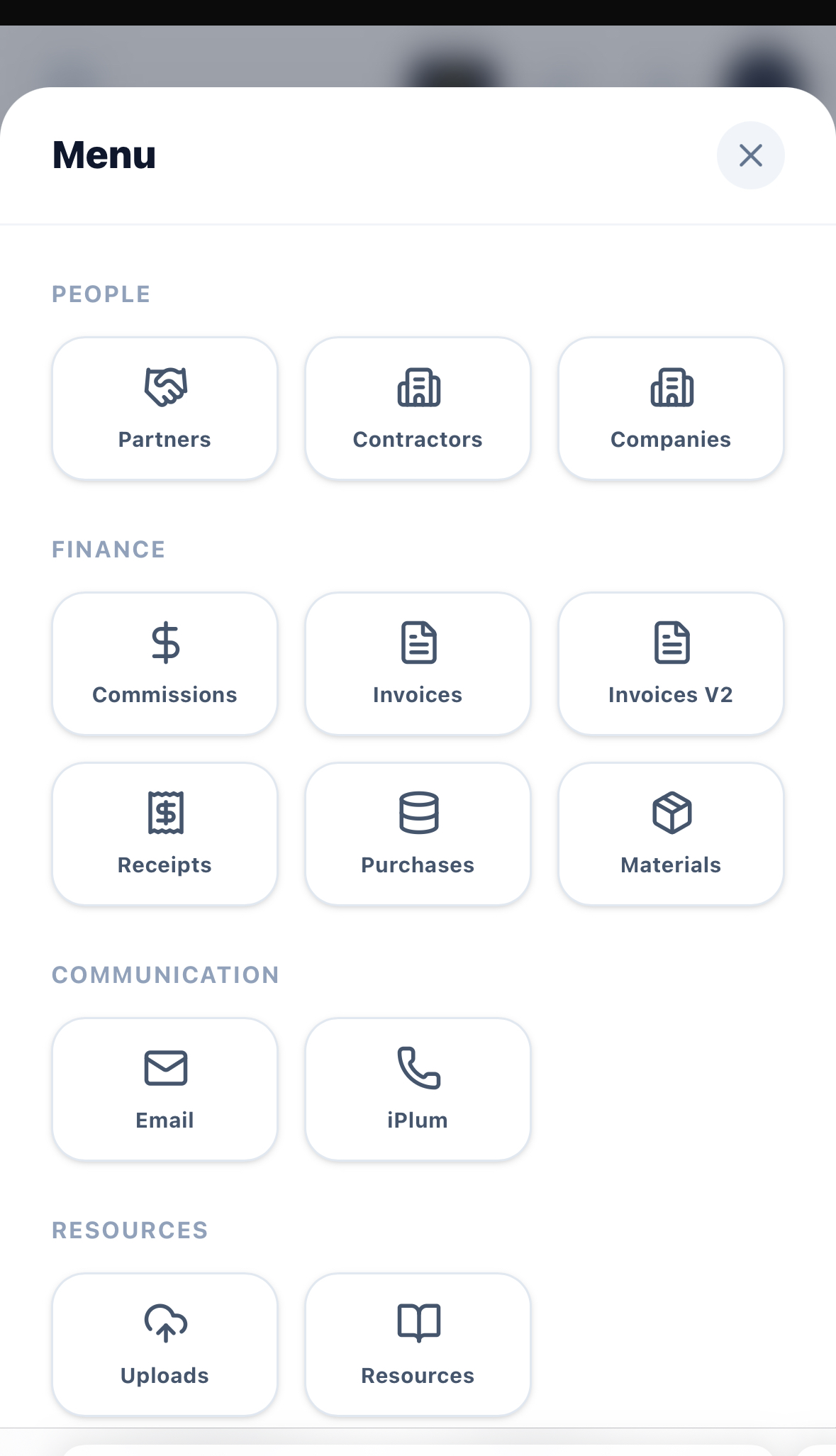 TradePilot Navigation Menu Continued